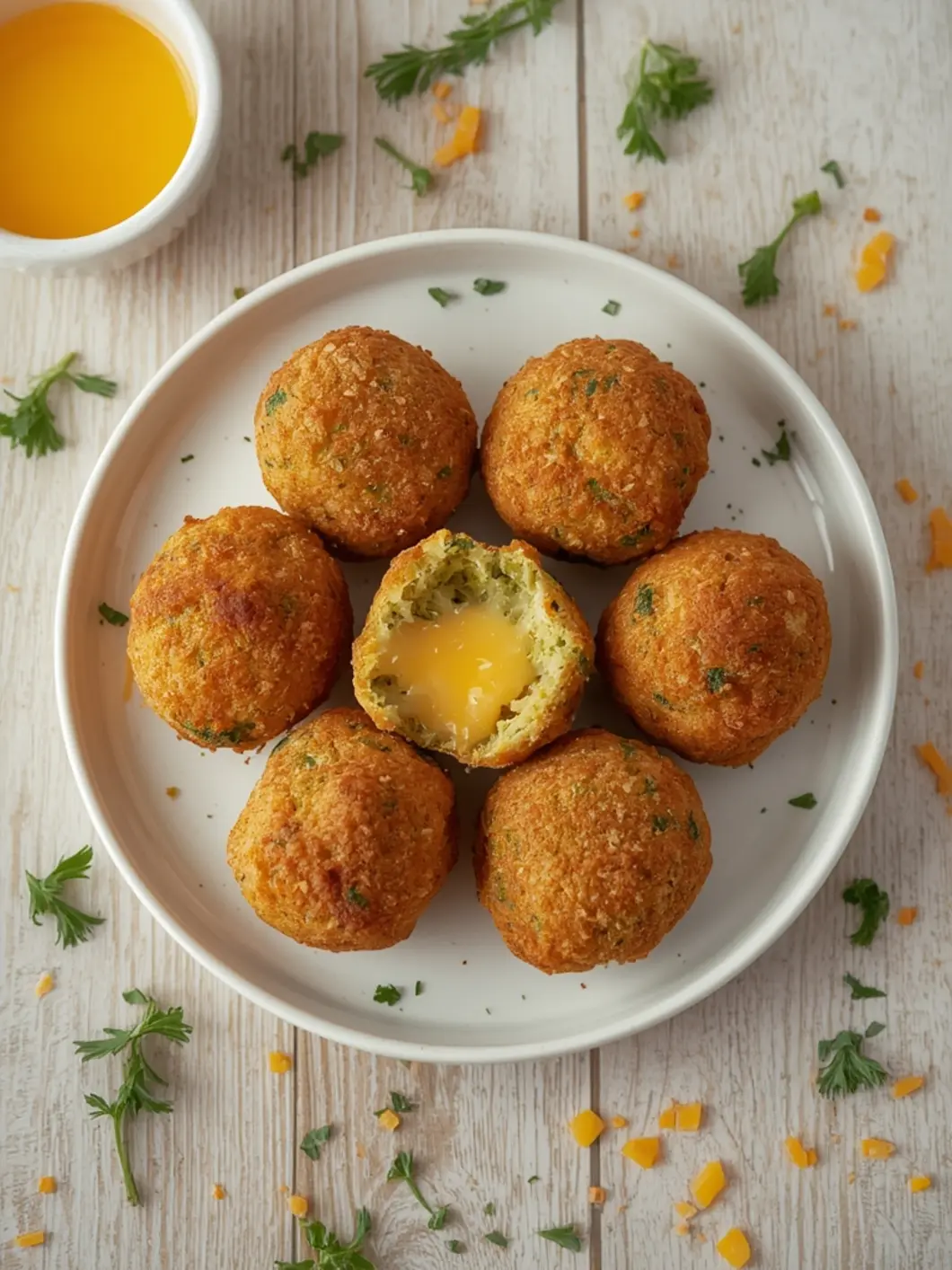 broccoli cheese balls 2