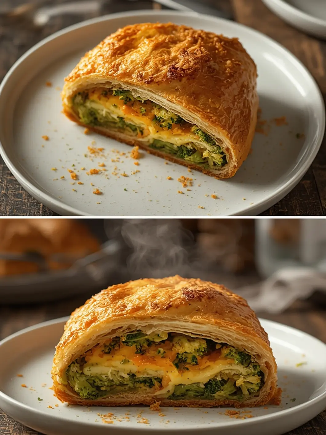 Brokkoli-Käse-Strudel: Herzhaft & Knusprig Backofen-Rezept 3 brokkoli se strudel ein herzhaftes 1