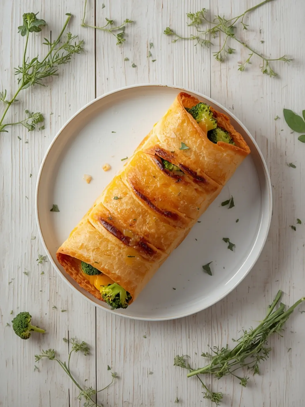 Brokkoli-Käse-Strudel: Herzhaft & Knusprig Backofen-Rezept 2 brokkoli se strudel ein herzhaftes 2