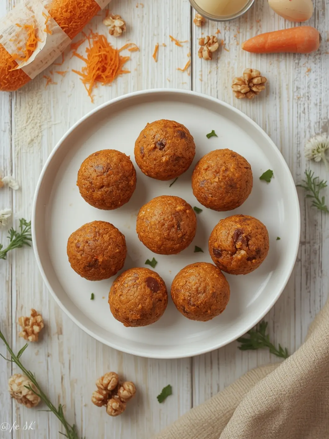 carrot cake energy balls 2