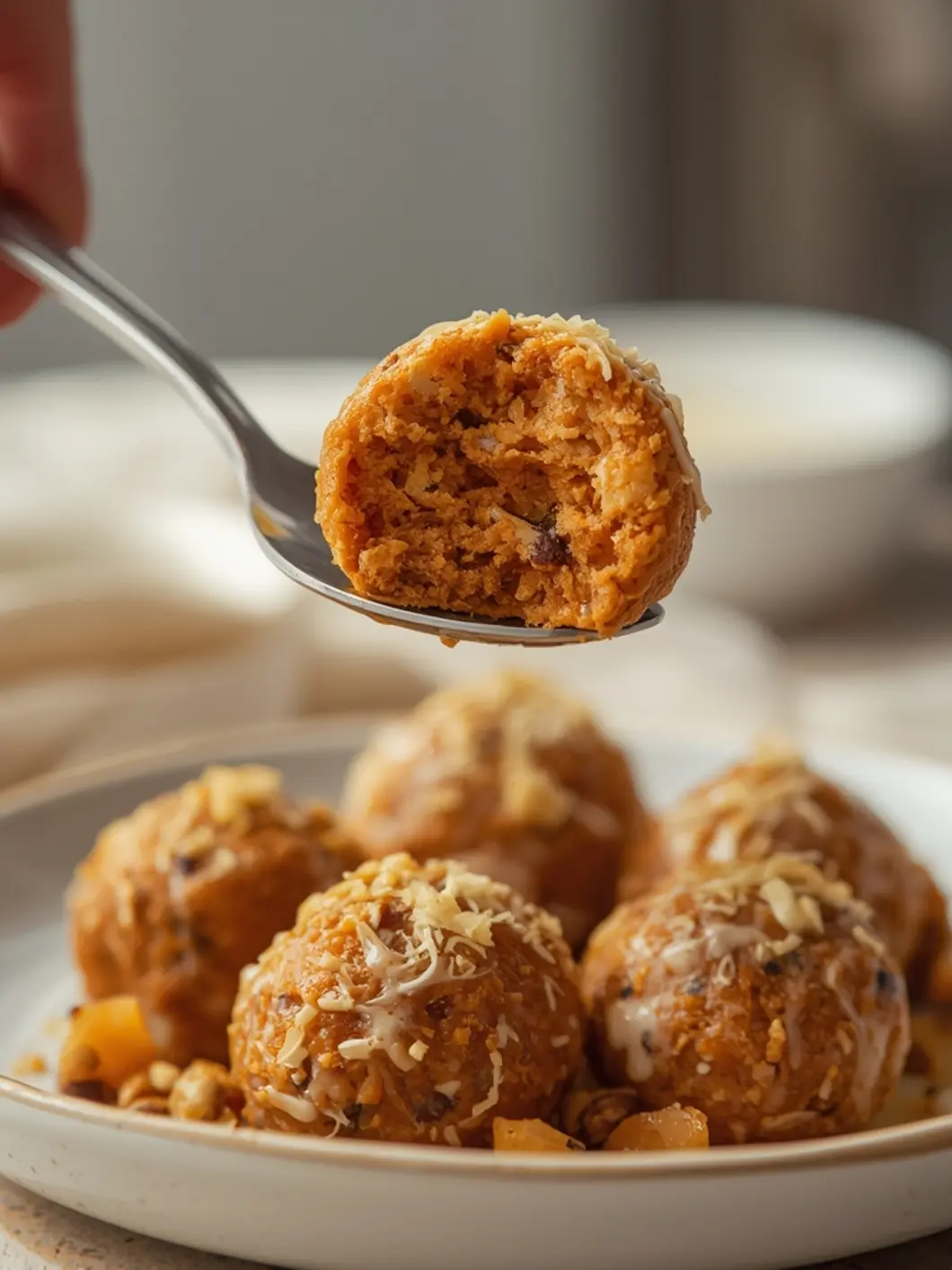 carrot cake energy balls 3