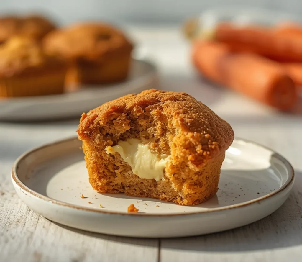 carrot cake muffins recipe: