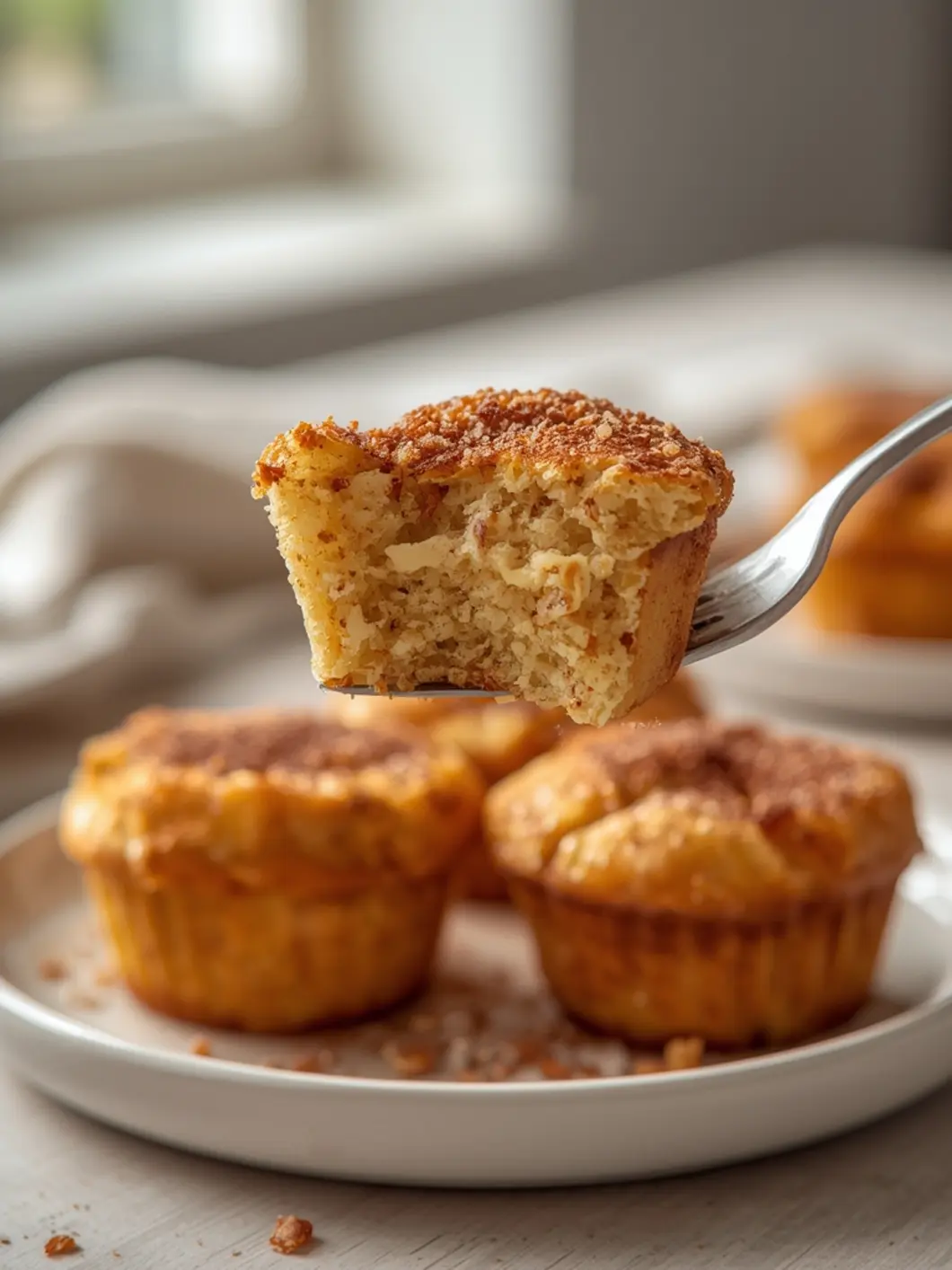 Easy Cinnamon Sugar French Toast Muffins 4 cinnamon sugar french toast muffins 3
