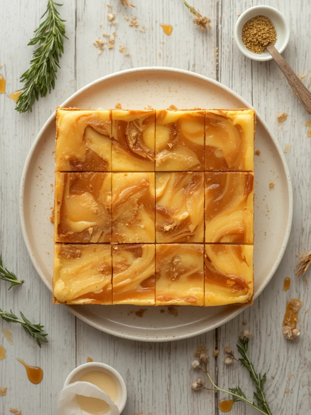 dulce de leche cheesecake bars 2