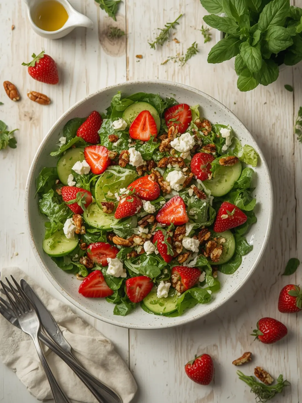 easter spring salad goat cheese 2