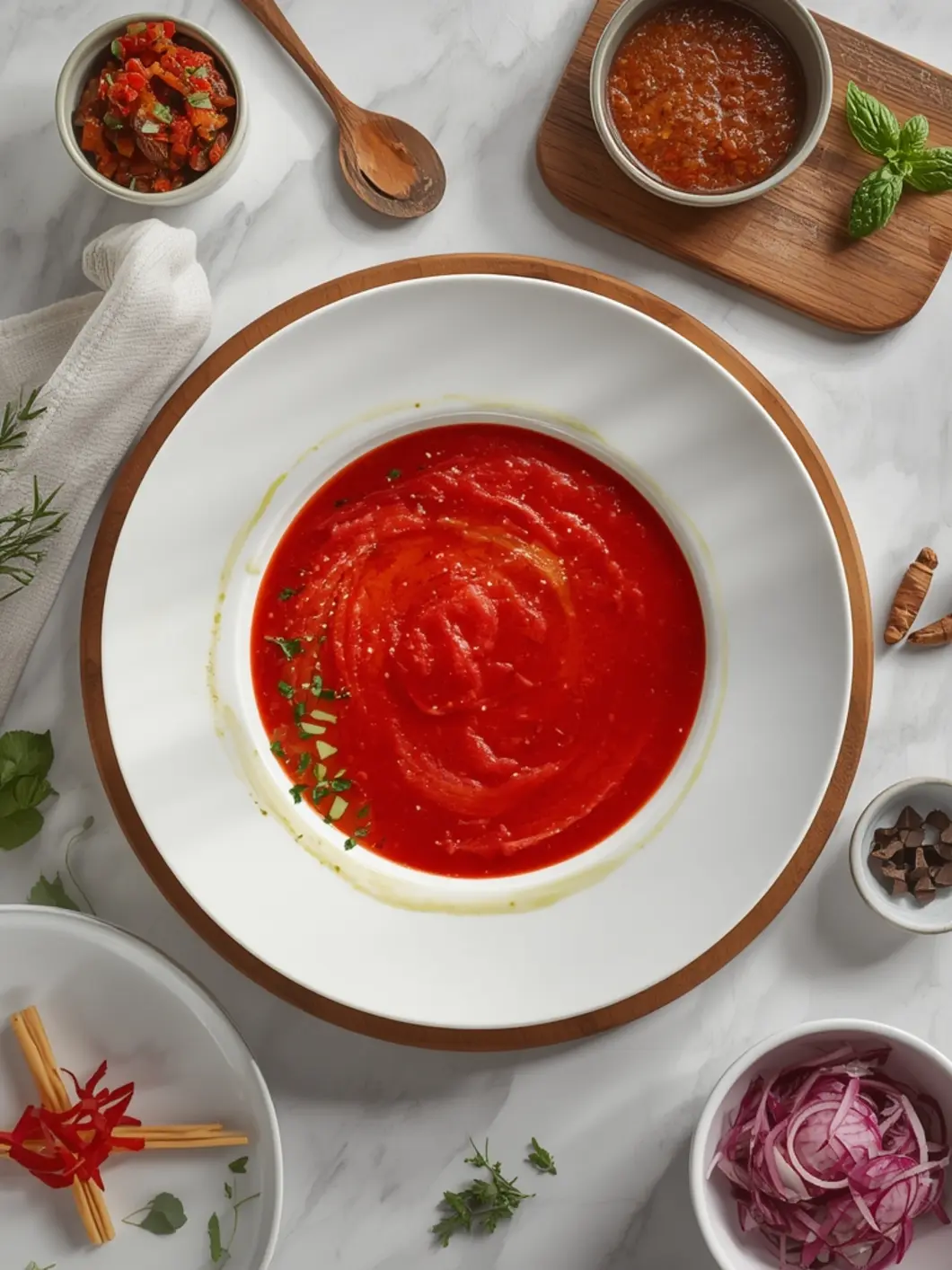 Quick 15-Minute Chilled Gazpacho (Blender) 2 gazpacho 2