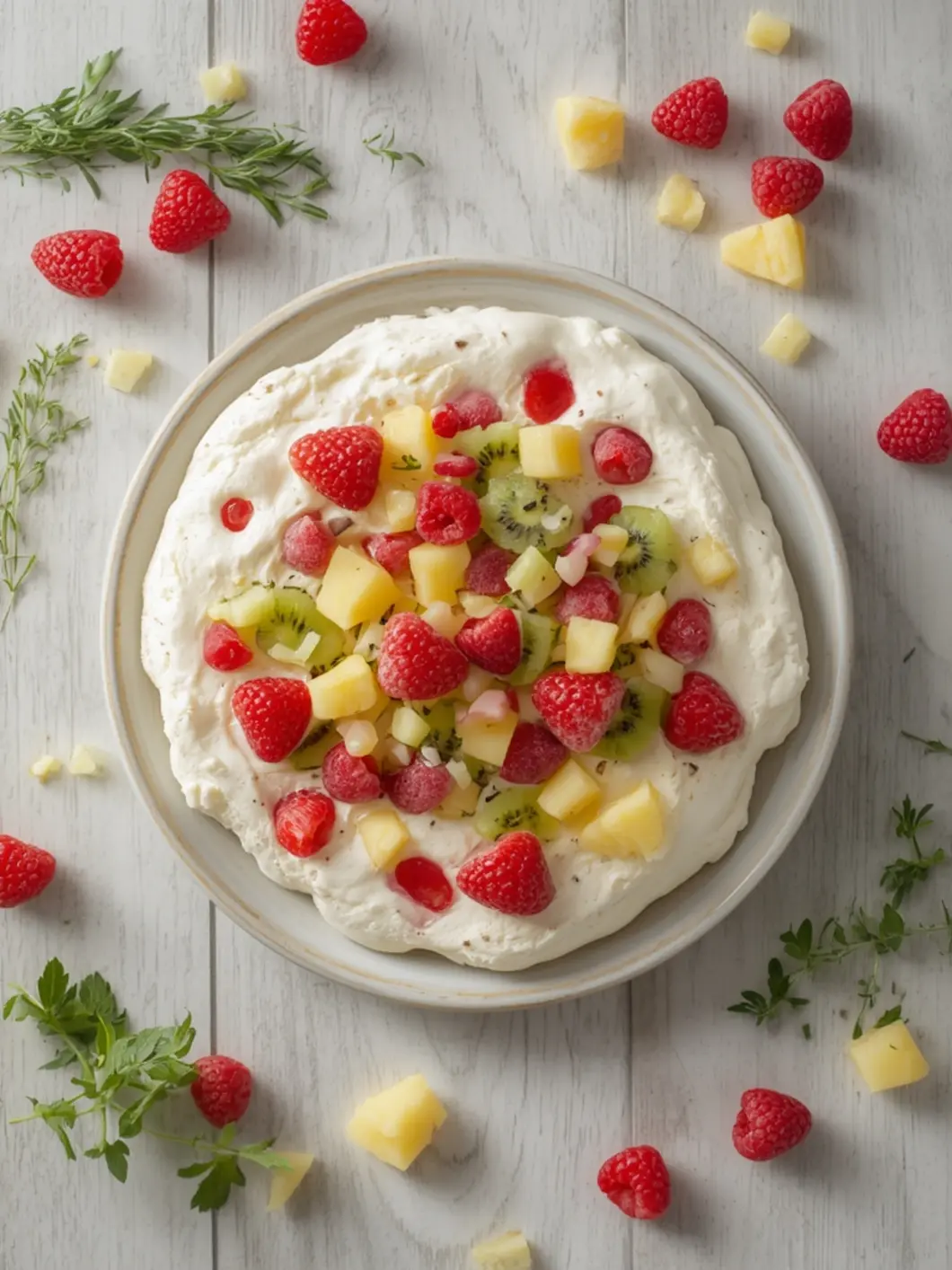 hawaiian cheesecake salad 2