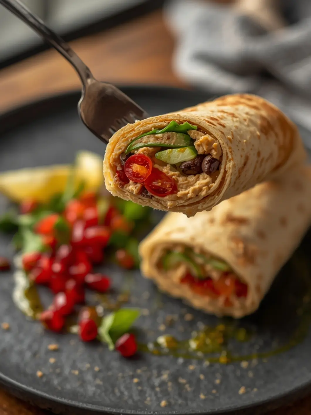 hummus wrap 3