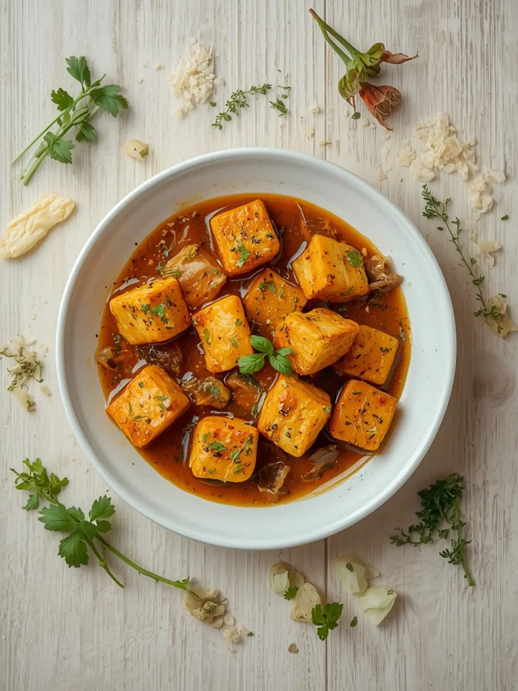 knoblauch soja glasierte tofu 2