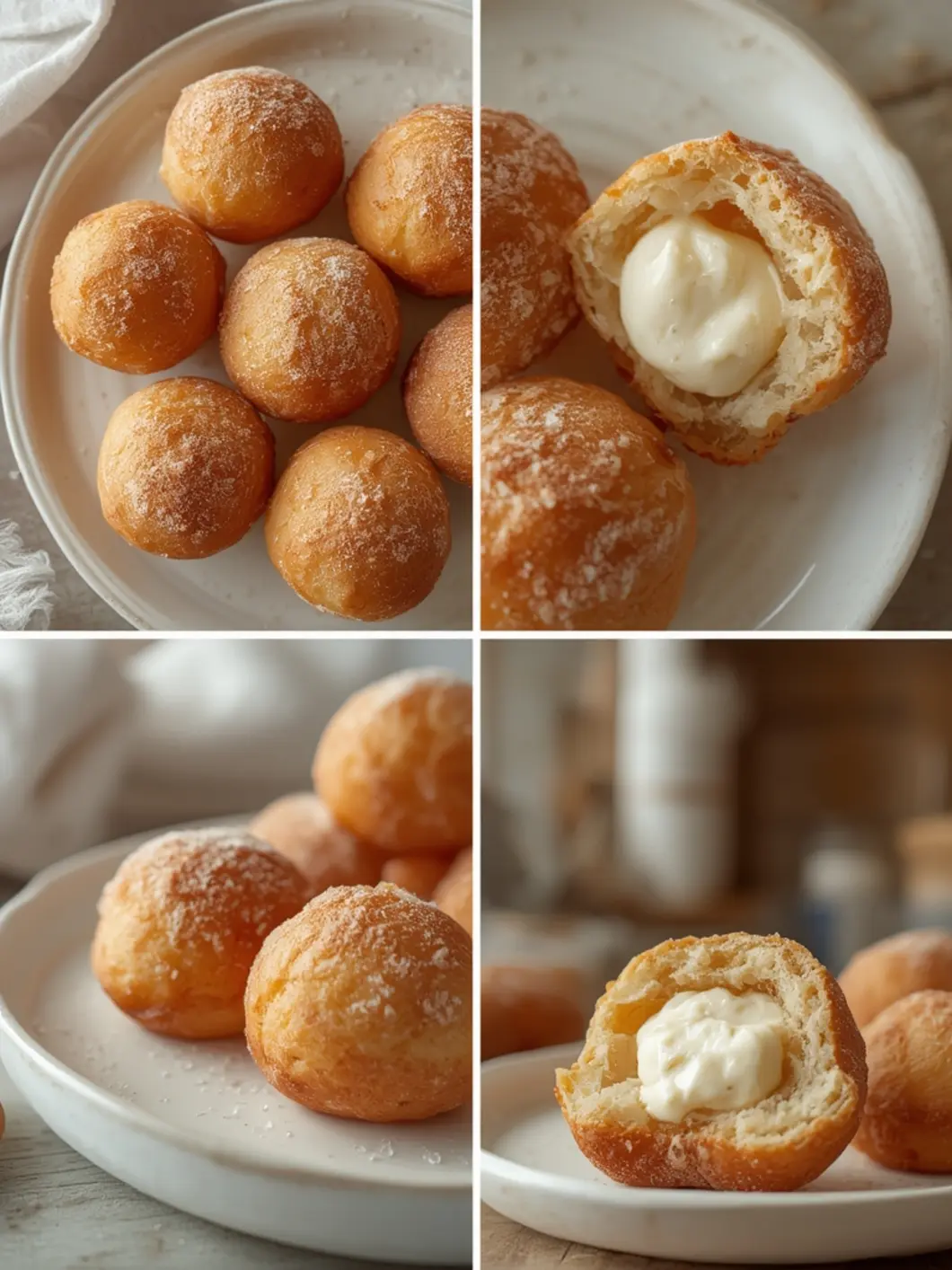 How To Make Korean Milk Cream Donut 3 korean milk cream donut 1