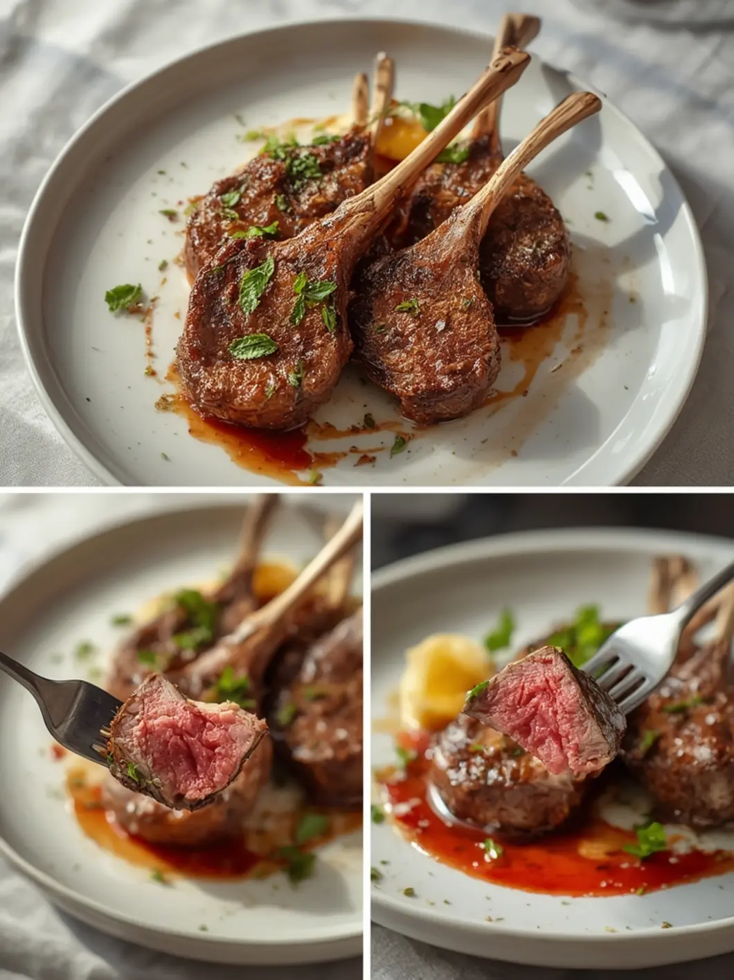 lamb chops with mint 1