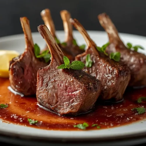 lamb chops with mint