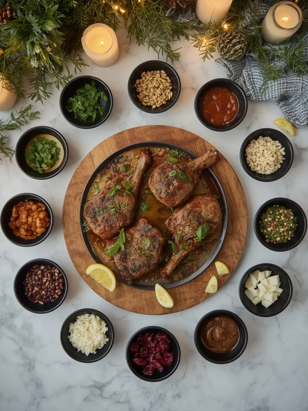 lamb chops with mint variations