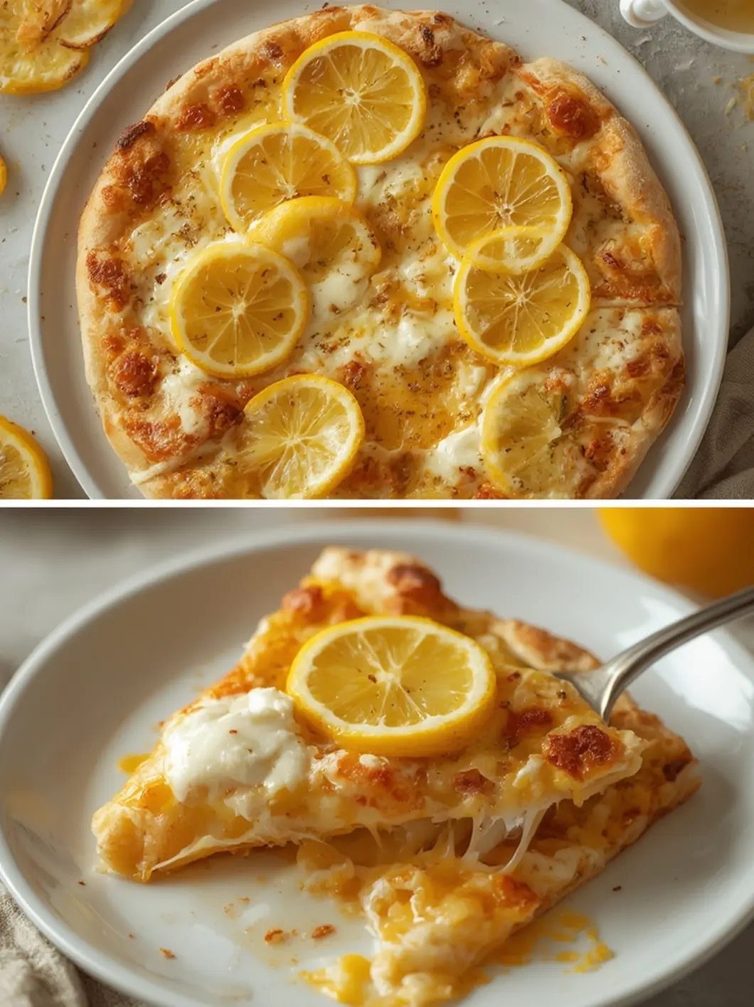 lemon pizza cheesy surprisingly 1