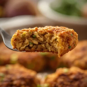 lentil-potato-patties: Crispy lentil potato patties with golden exterior and tender inside, perfect plant-based dinner idea.