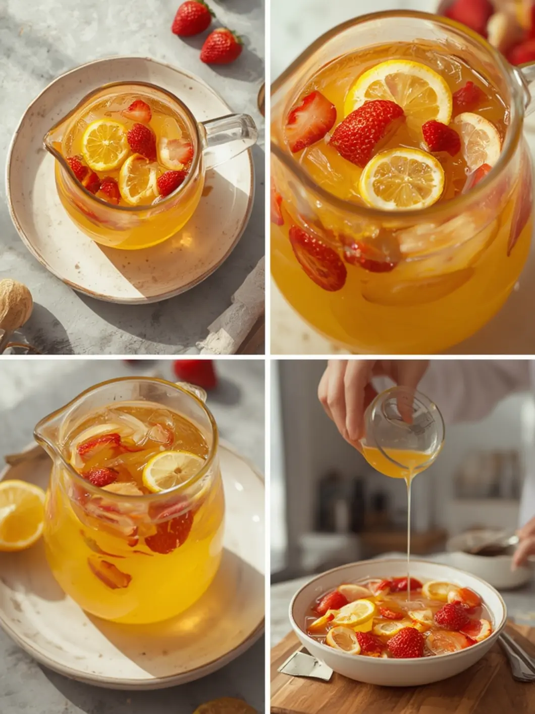 Limoncello Sangria – Bright & Citrusy Twist 3 limoncello sangria 1
