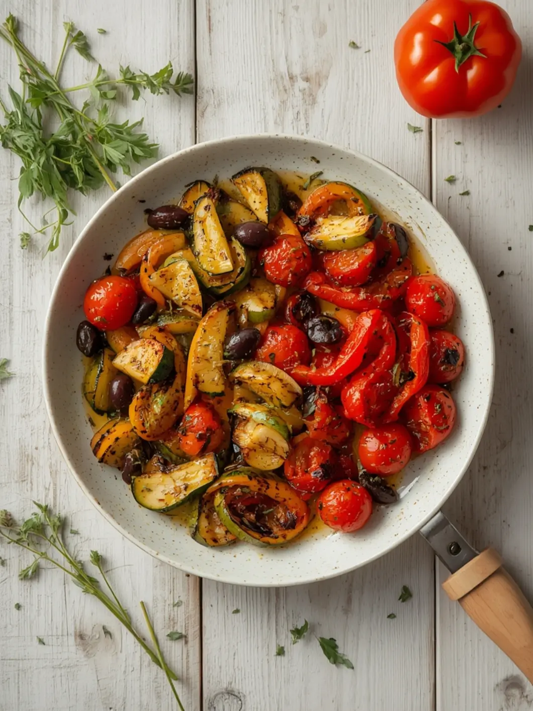 one pan greek vegetables recipe 2