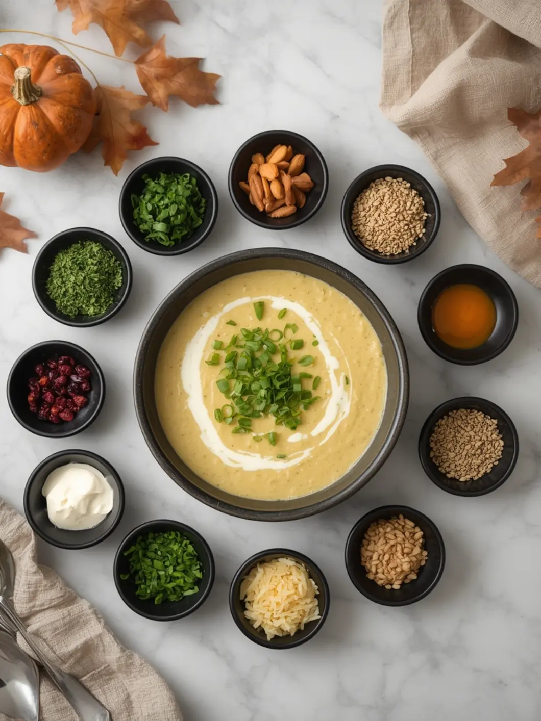 potato leek soup variations