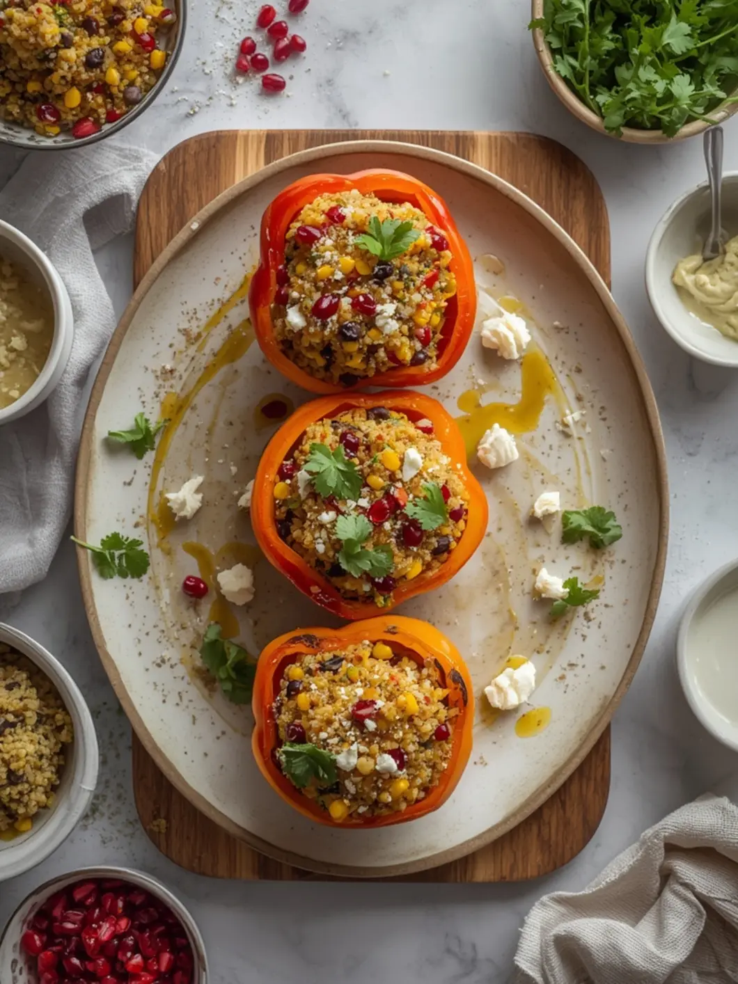quinoa stuffed peppers 2