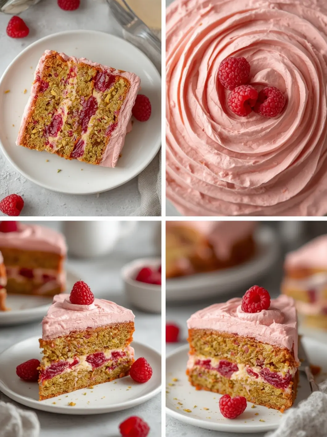 Raspberry Pistachio Cake Recipe | Easter Cake Ideas 3 raspberry pistachio cake recipe easter 1