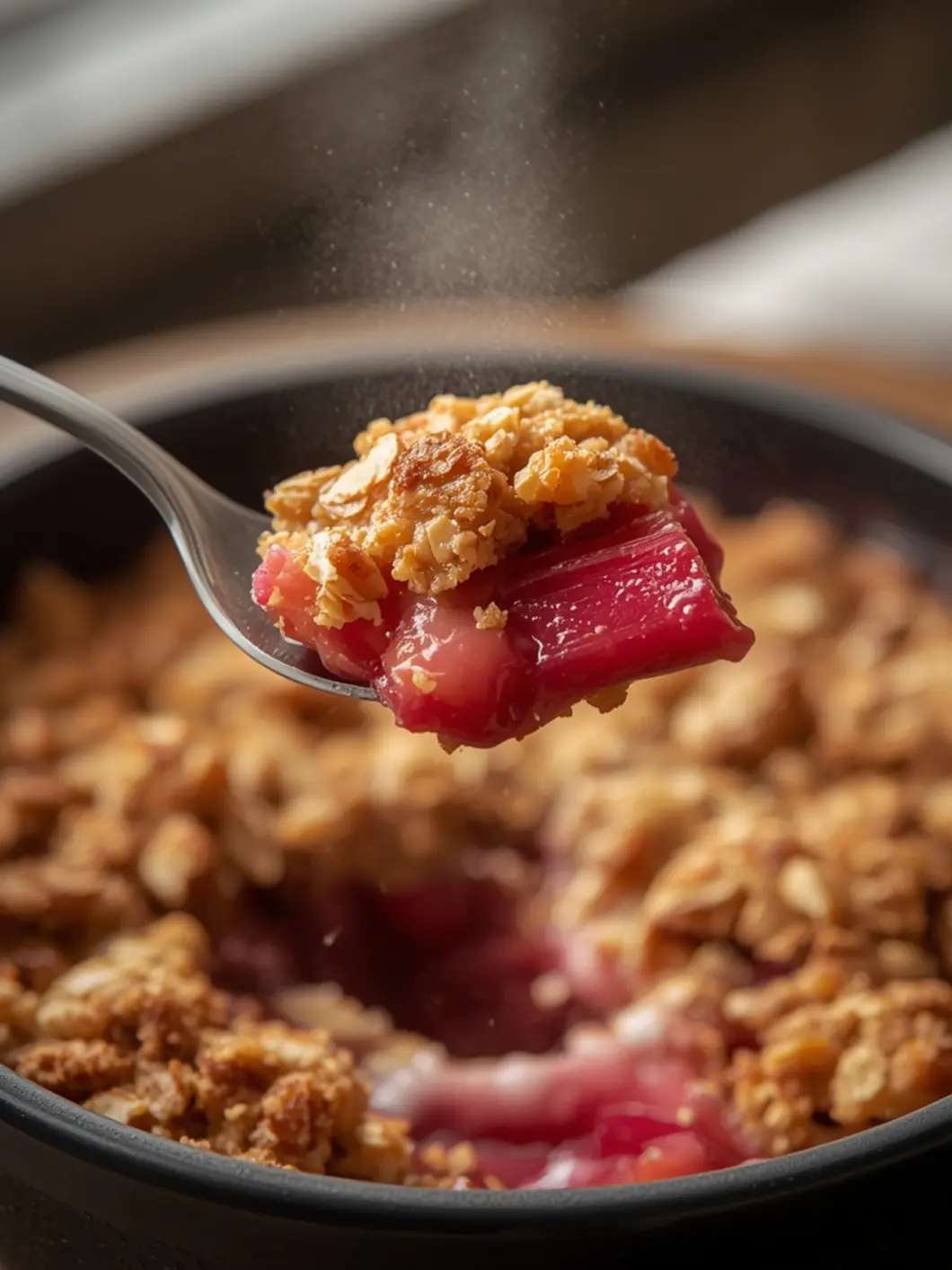 rhubarb crumble 3