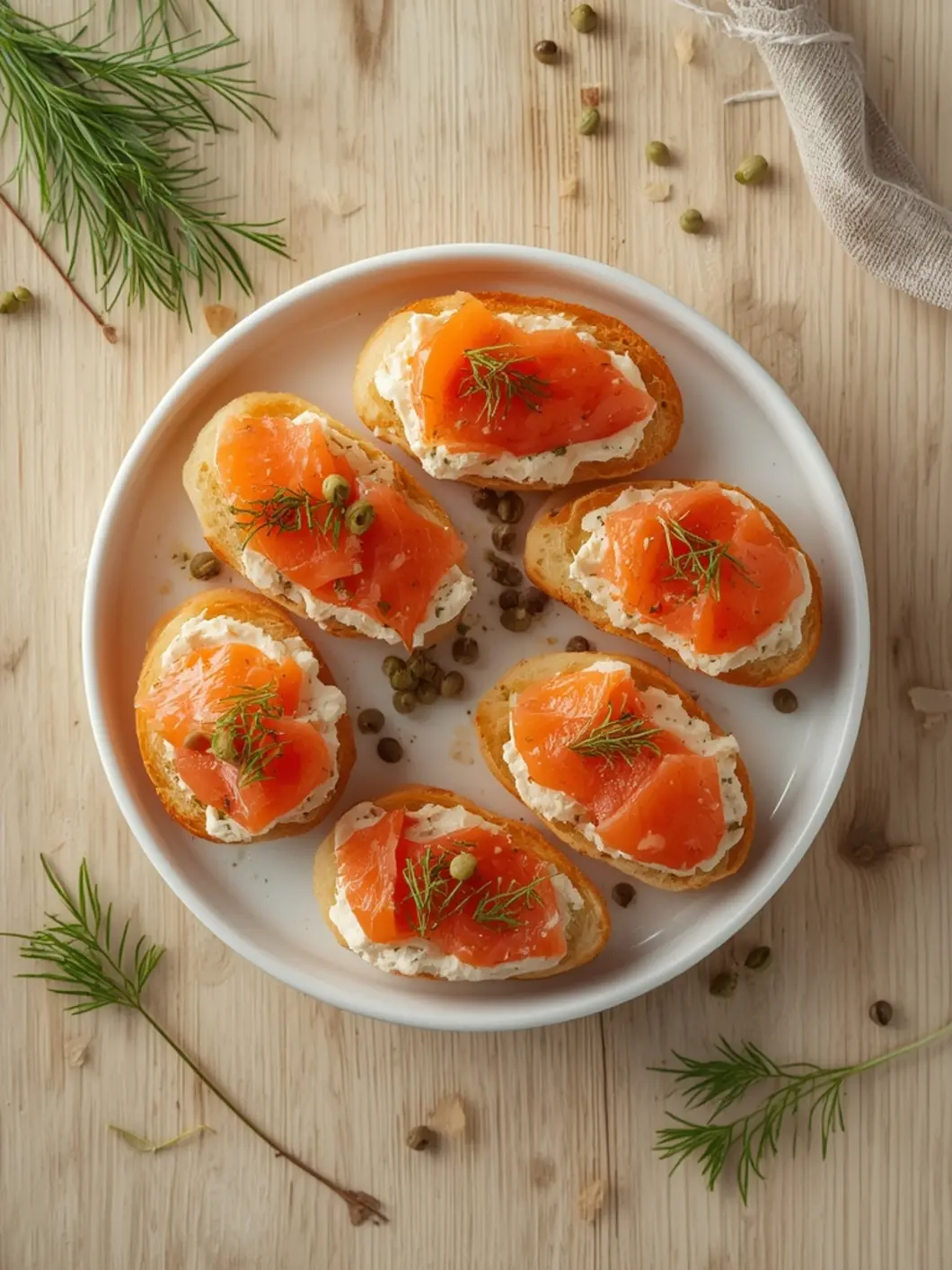 smoked salmon crostini 2