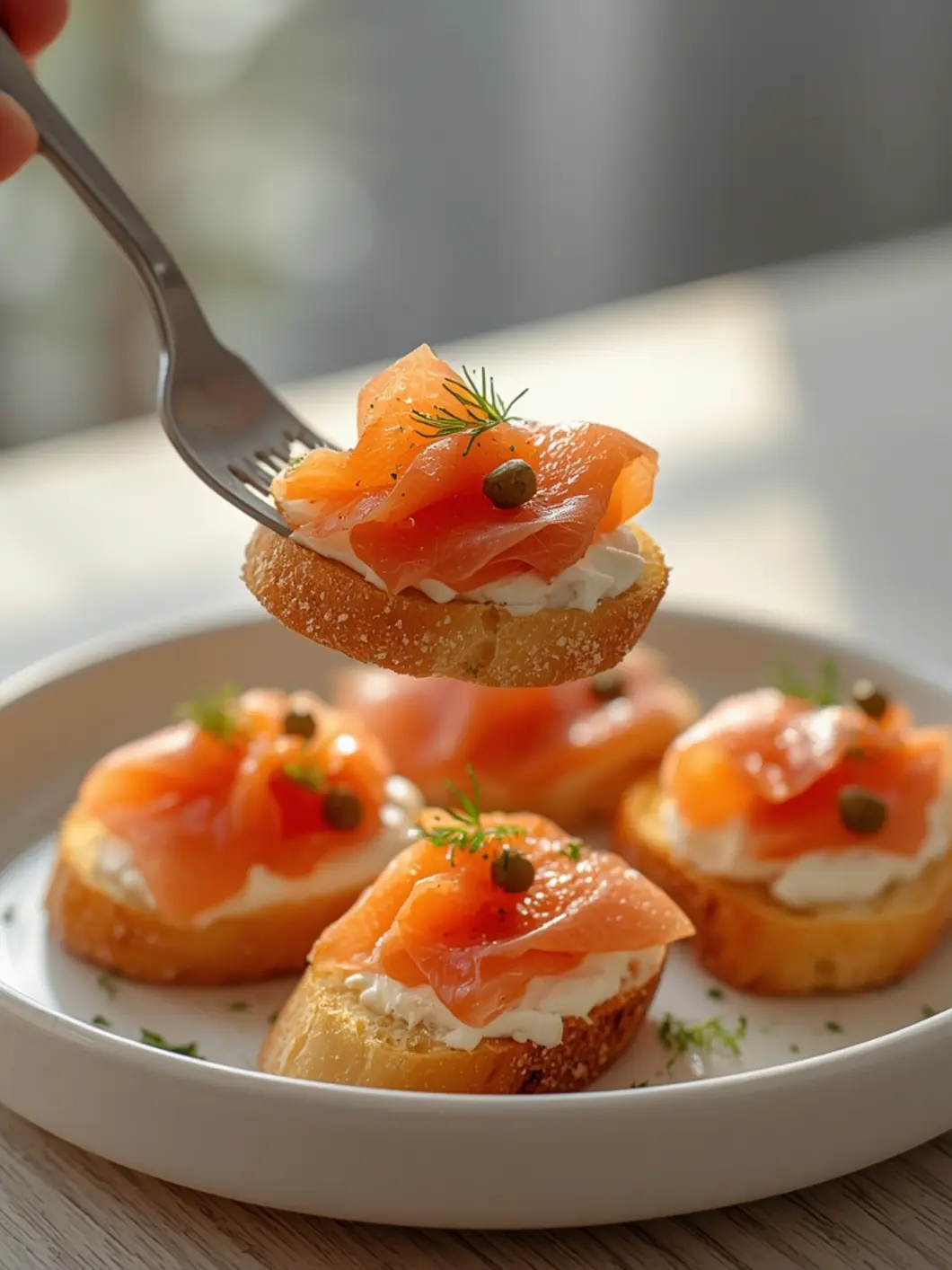 smoked salmon crostini 3