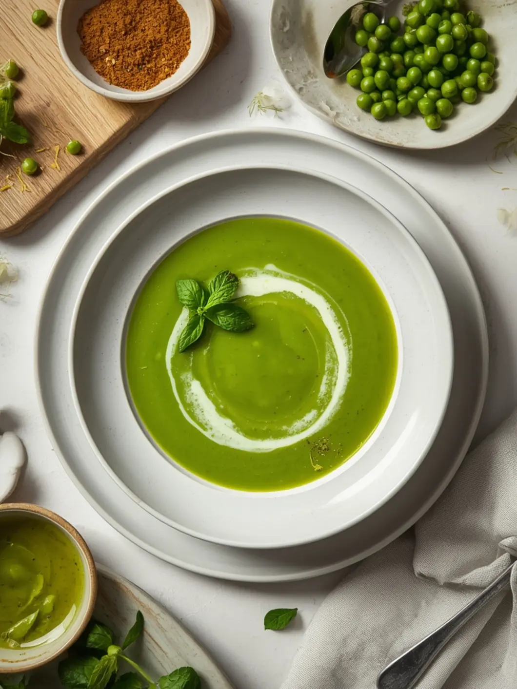spring pea soup 2