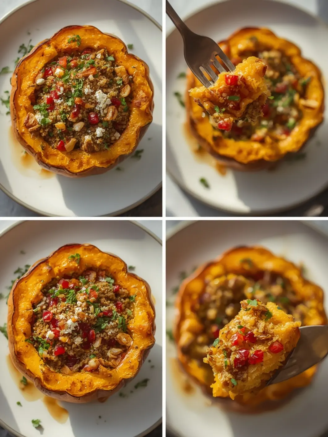 stuffed acorn squash 1