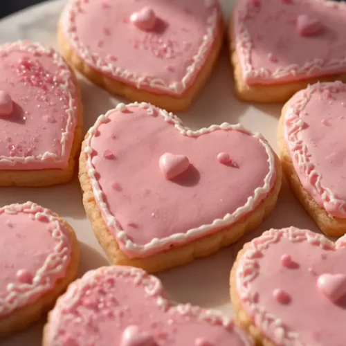 valentine s day sugar cookies