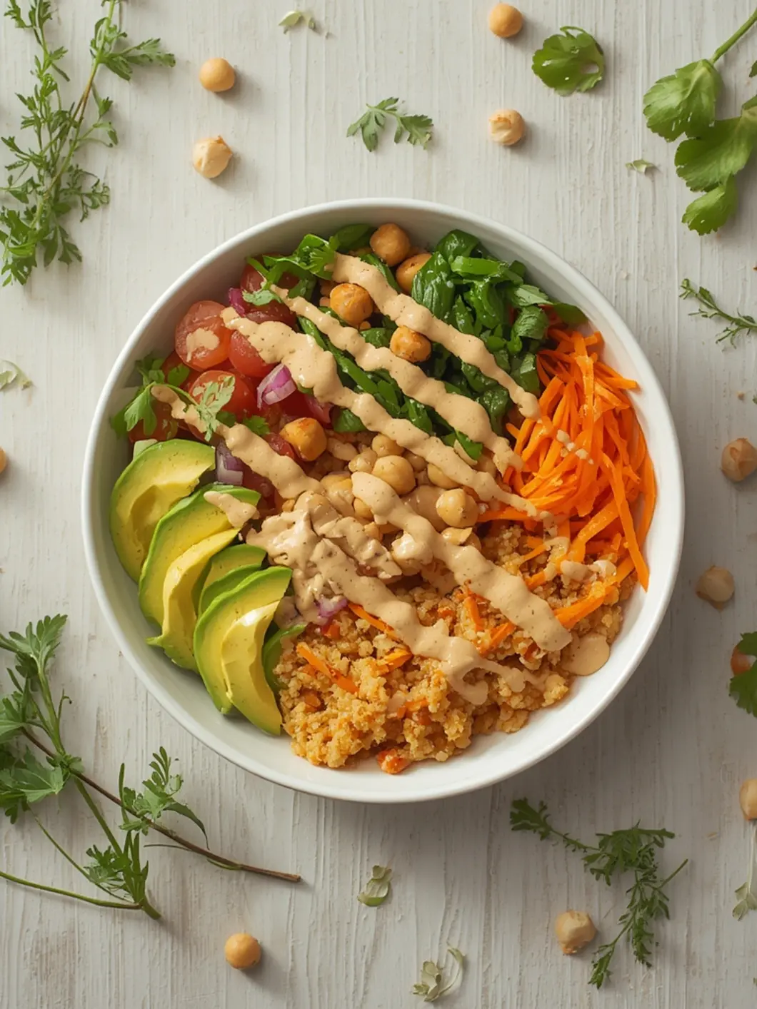 vegan buddha bowl minute heavenly 2