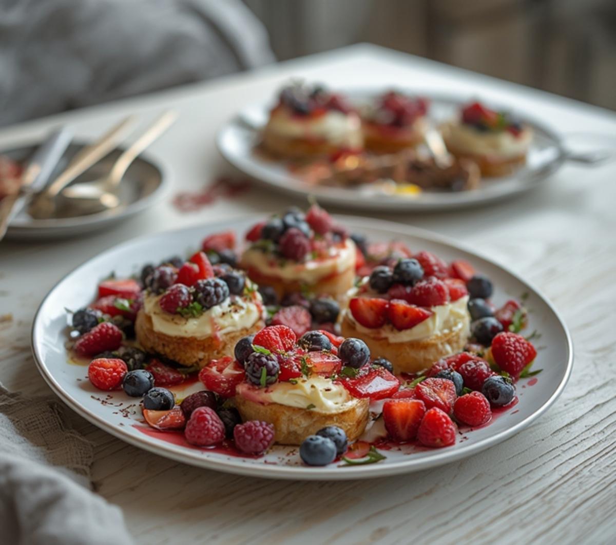 A beautiful platter of New Year dining recipes with winter glow presentation, featuring festive desserts and appetizers.