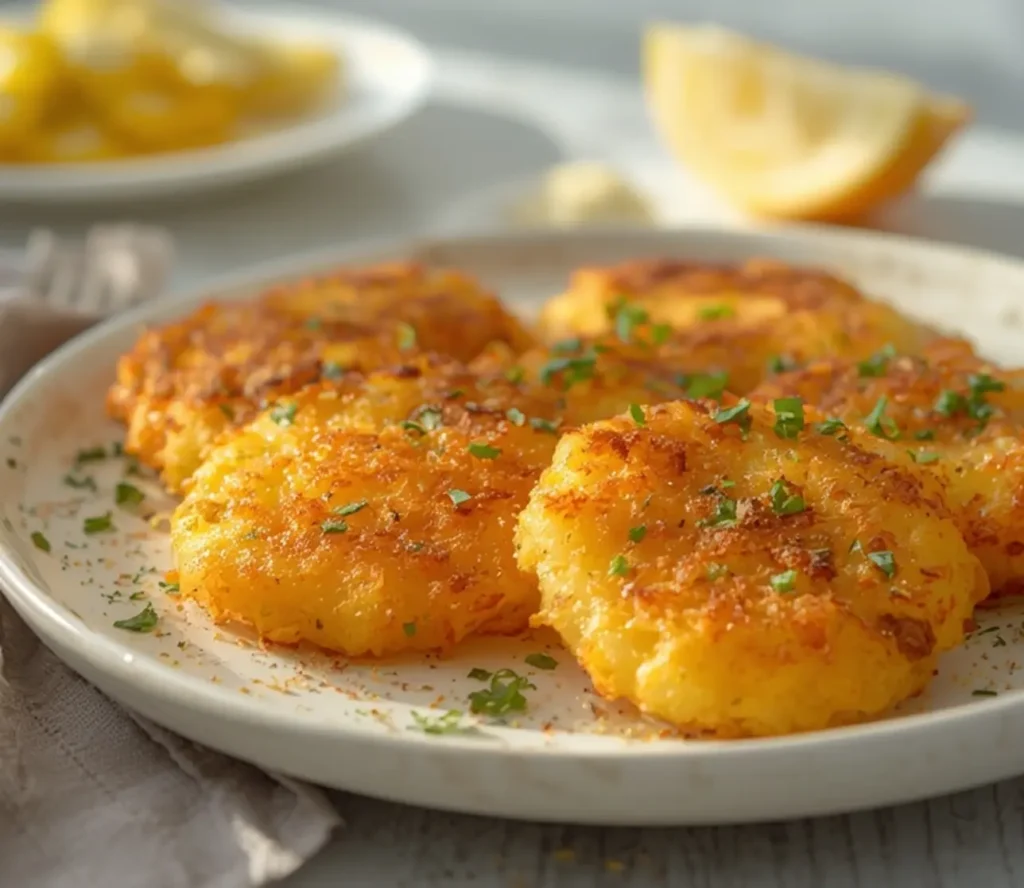 crispy hash browns recipe: : Crispy hash browns with golden crunchy outside and fluffy inside