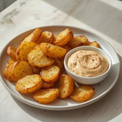 Perfect Mini Hasselback Potatoes with Vegan Cajun Mayo in 40 Minutes 3 file webp 156