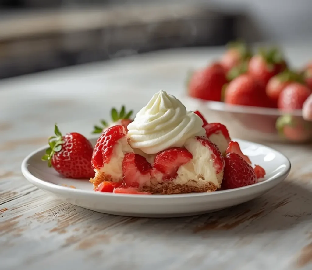 cheesecake stuffed strawberries: : Cheesecake stuffed strawberries with creamy filling in 15 minutes