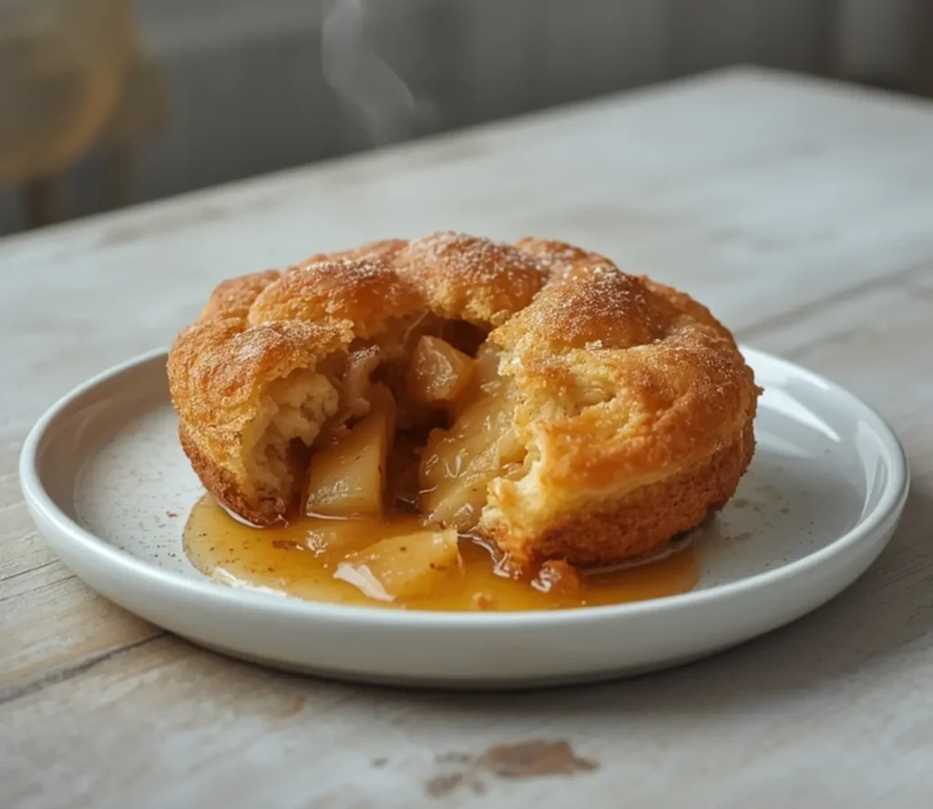 sweet air fryer apple pie bombs: : Sweet Air Fryer Apple Pie Bombs with golden crispy crust and apple filling