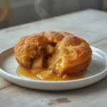 sweet air fryer apple pie bombs: : Sweet Air Fryer Apple Pie Bombs with golden crispy crust and apple filling