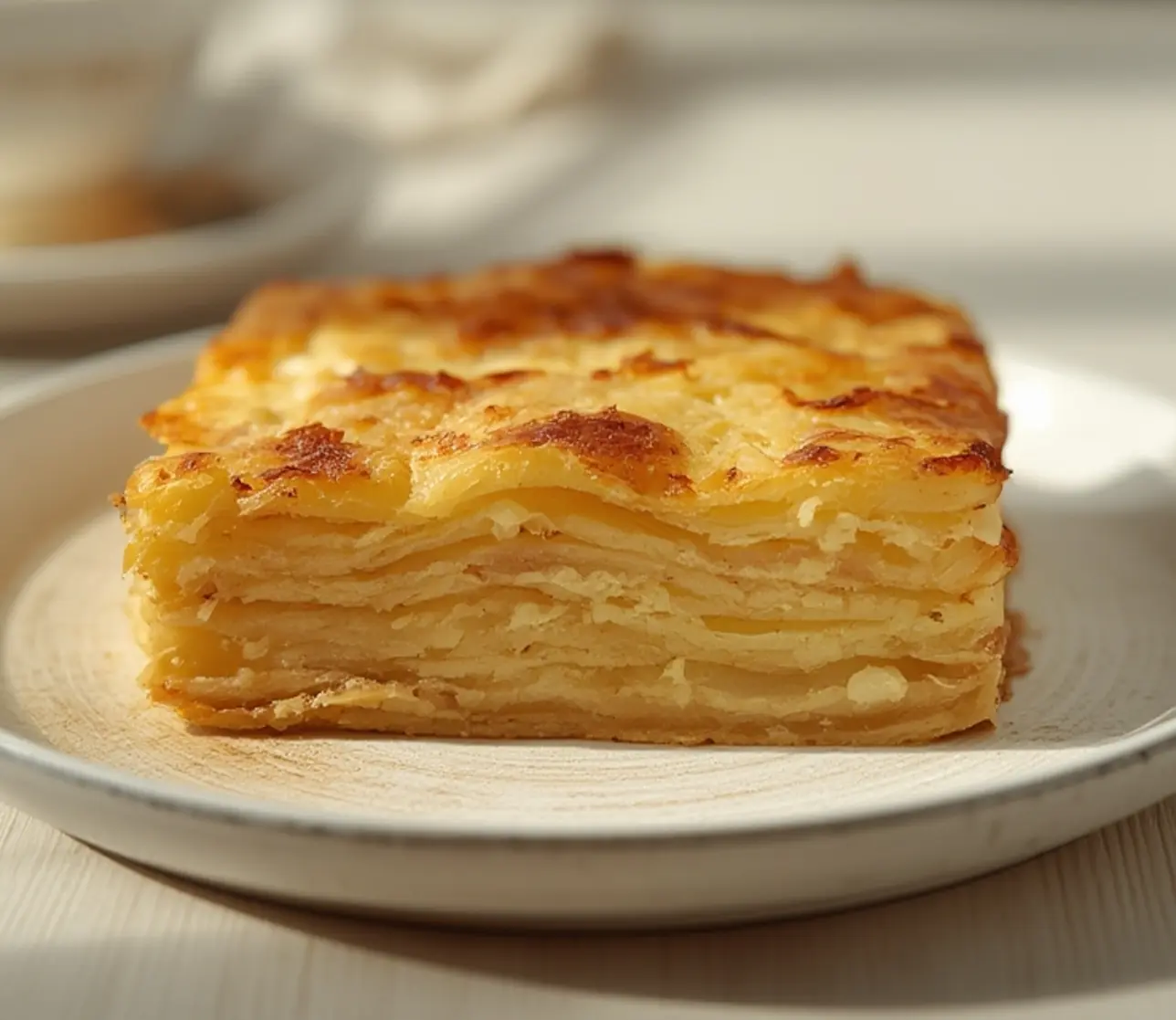 potato gratin: : Golden baked potato gratin with creamy layers and melted cheese