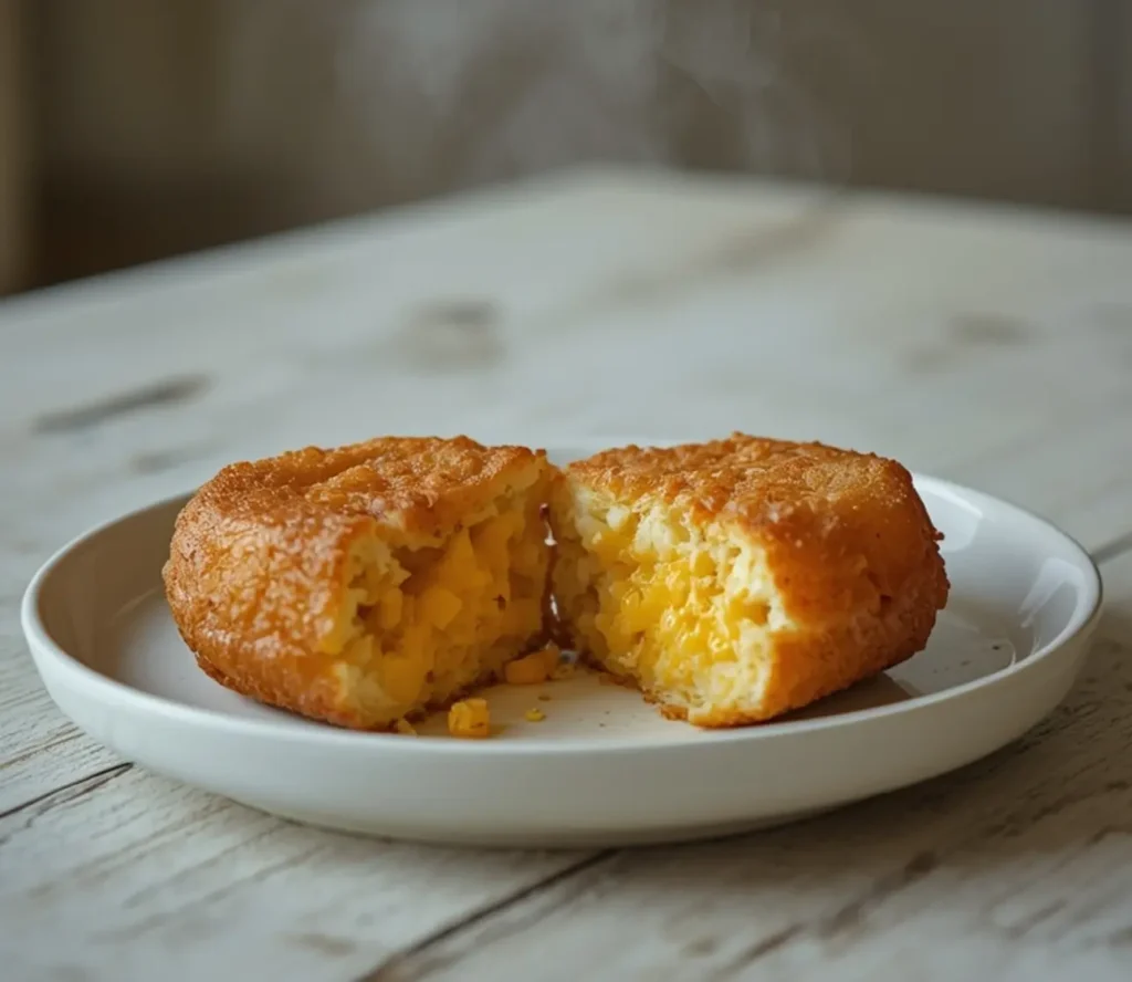 crispy corn cheese bites: : Crispy golden corn cheese bites with melted cheese and sweet corn kernels