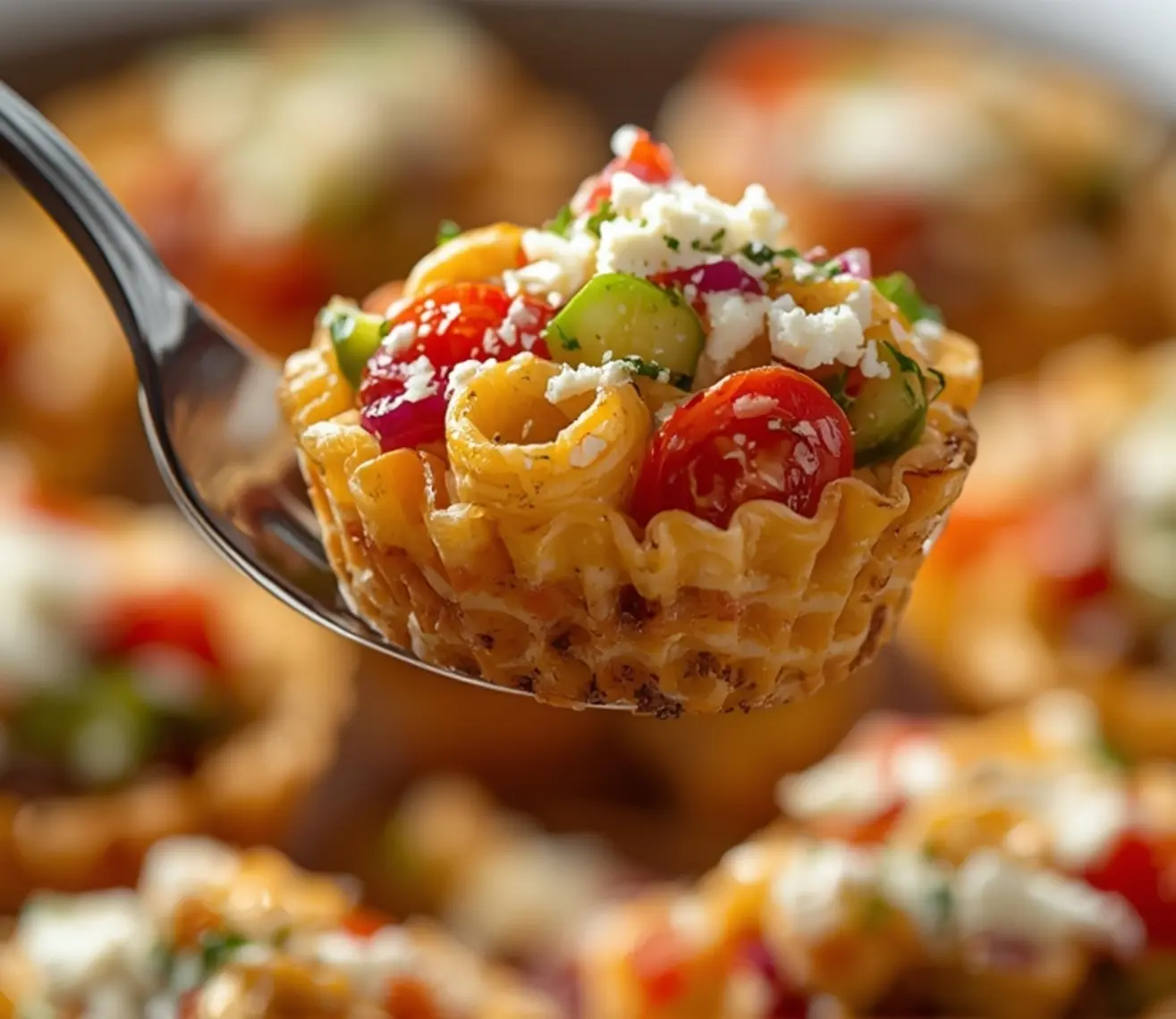 pasta salad cups recipe 1