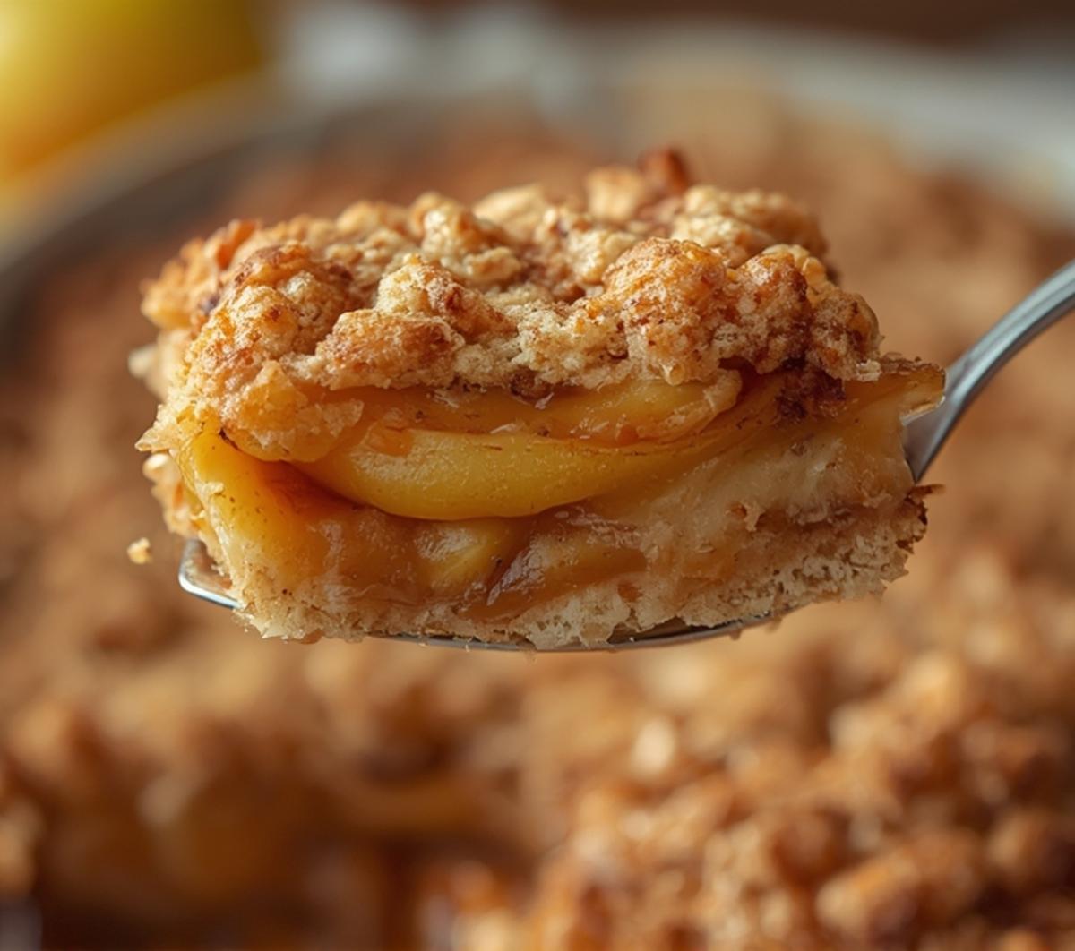 baked apple crumble recipe