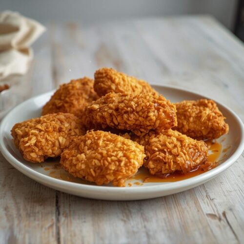 baked crunchy hot honey chicken
