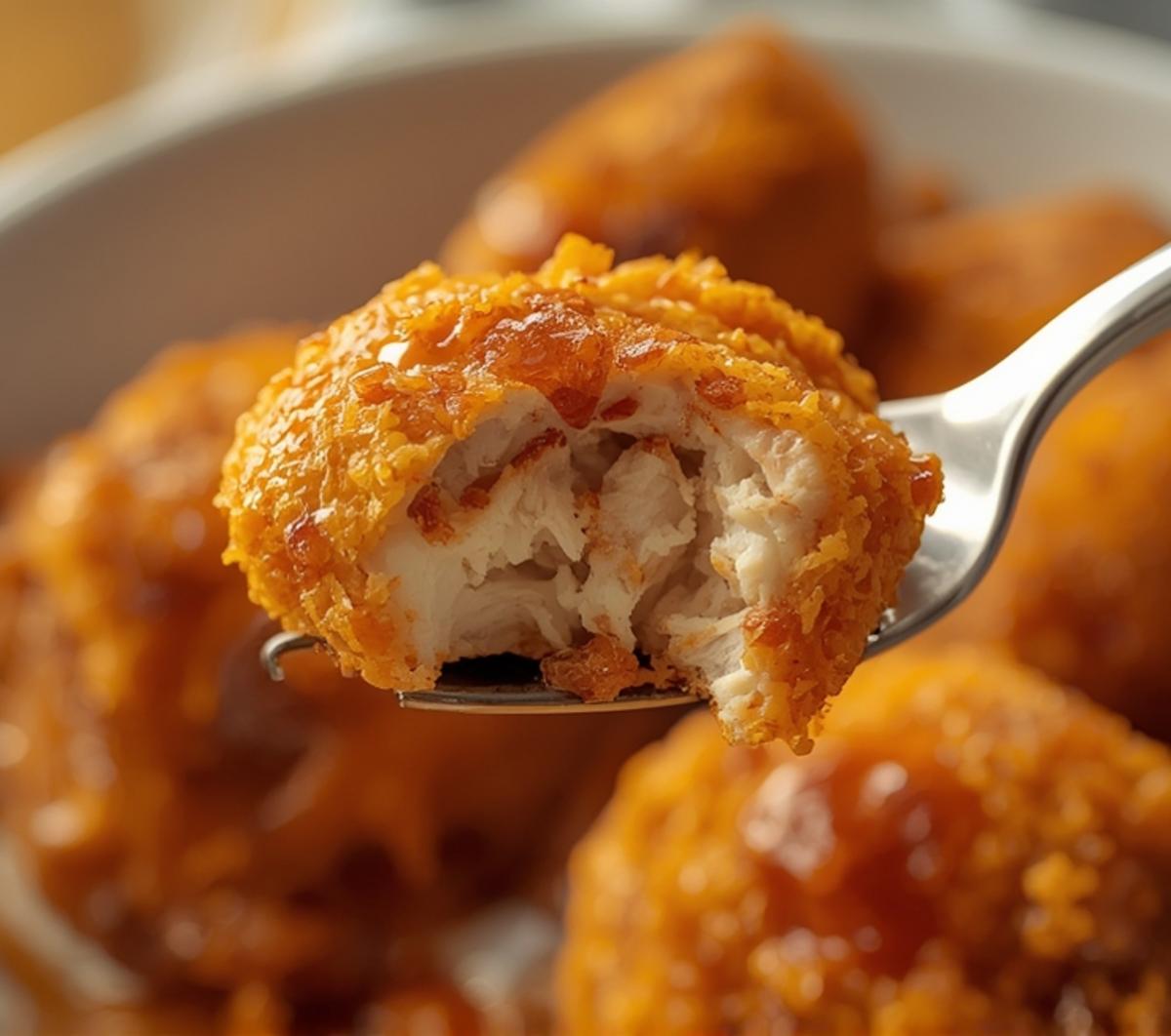 baked crunchy hot honey chicken