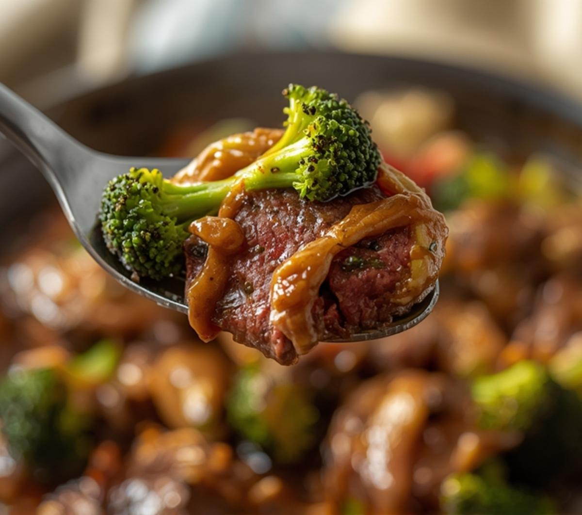 chinese beef and broccoli