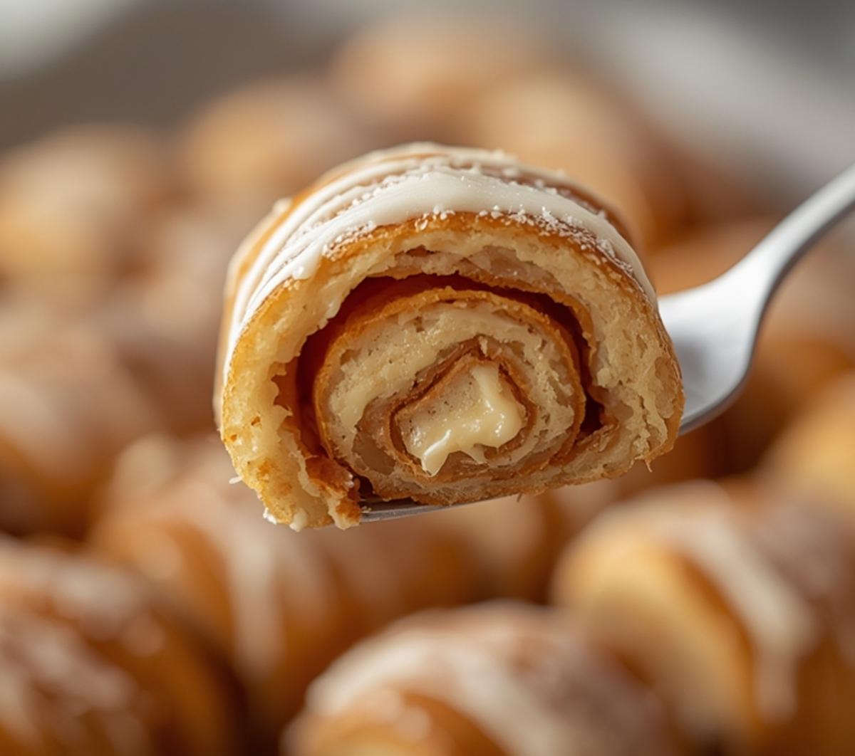 Perfect Saturday Breakfast Cinnamon Roll French Toast Roll-Ups 2 cinnamon roll french toast roll ups