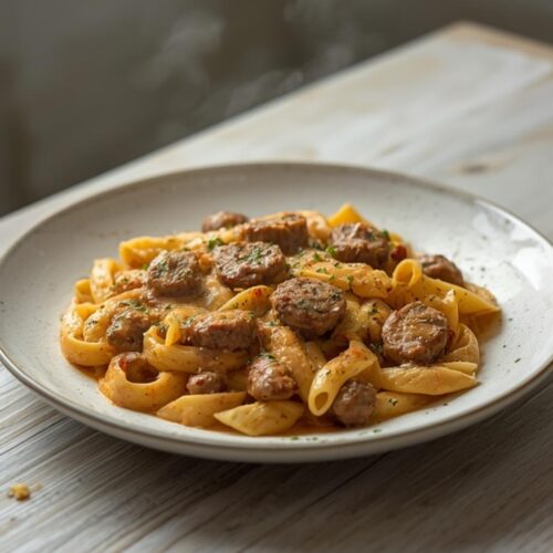 creamy cajun sausage pasta