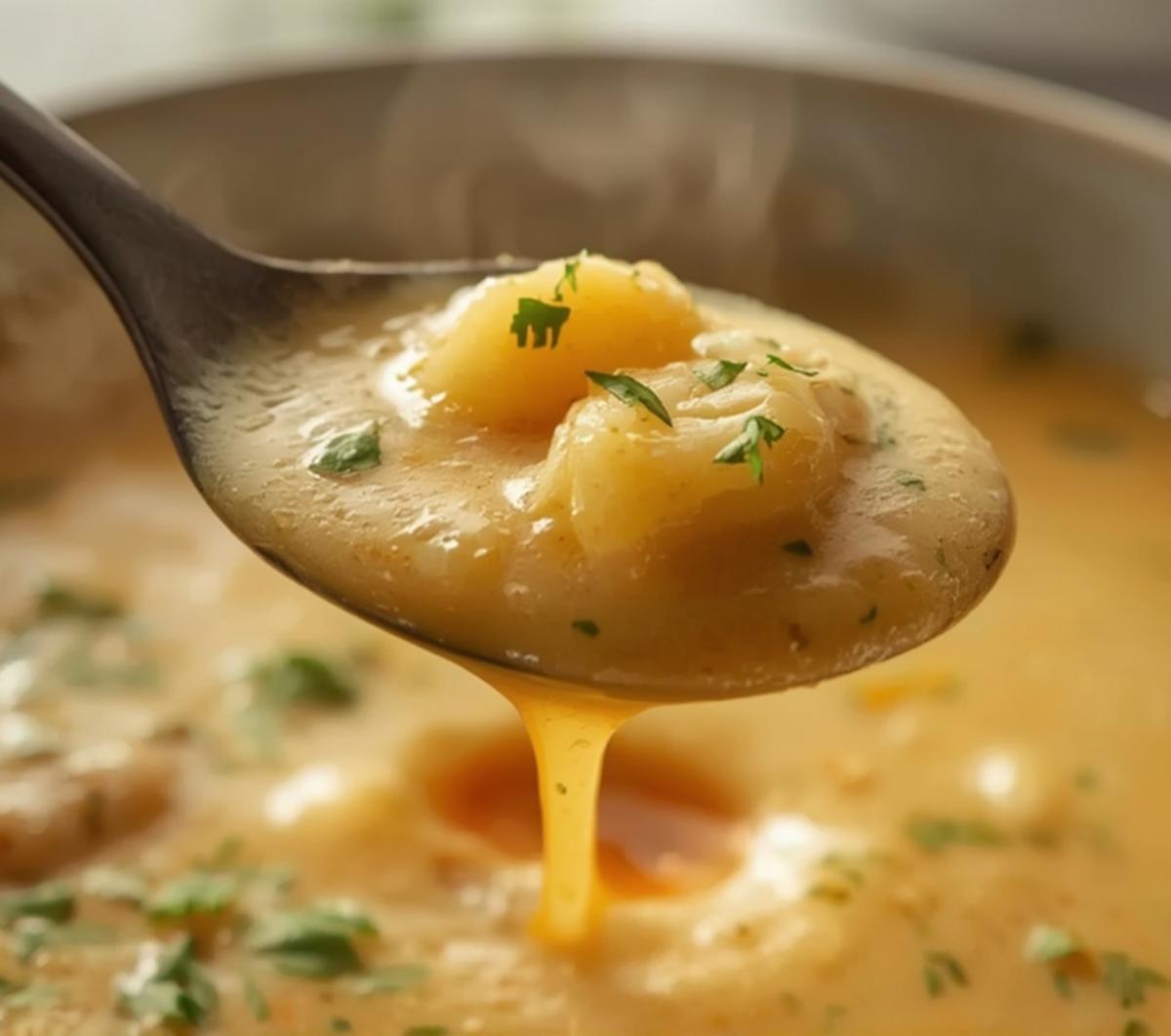easy roasted garlic soup