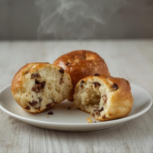 fluffiest chocolate chip milk buns