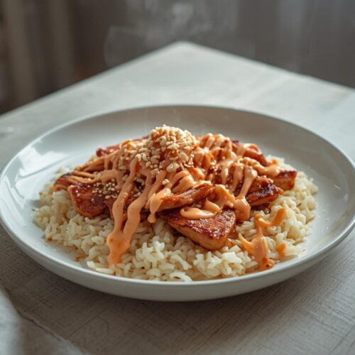 korean spicy pork bowls