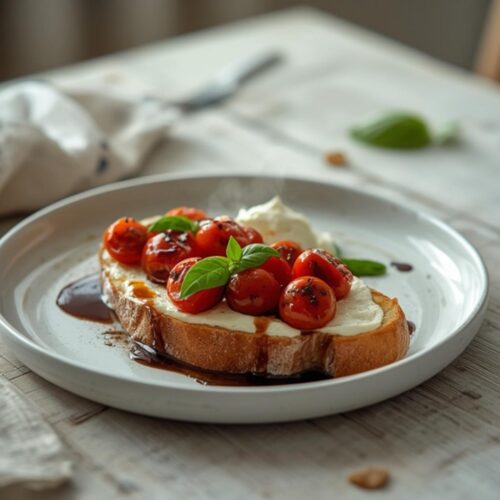 ricotta bruschetta roasted tomatoes
